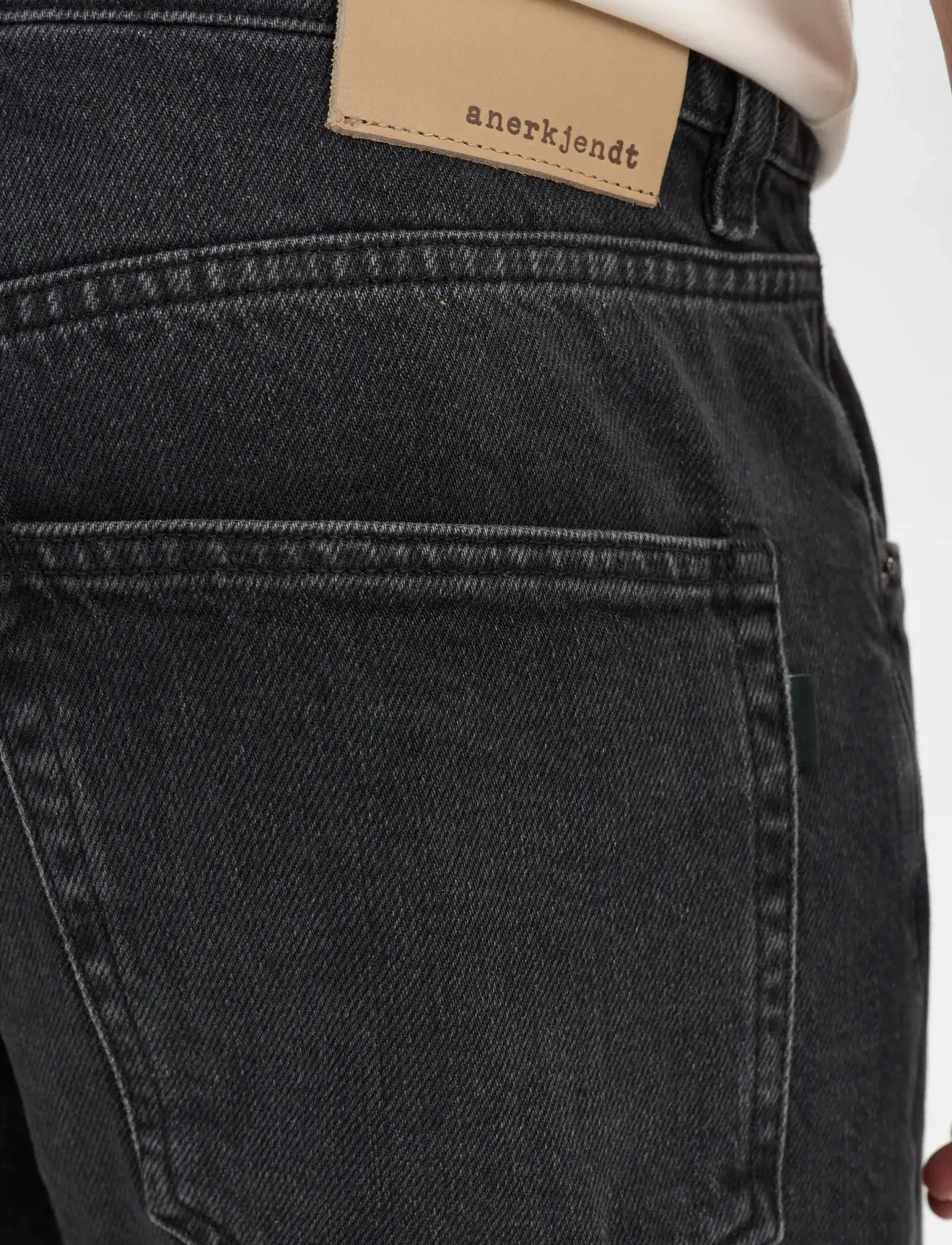 Anerkjendt - AKJUSTIN JEANS - 8002 DG SHADOW - regular jeans - dark grey shadow - 5