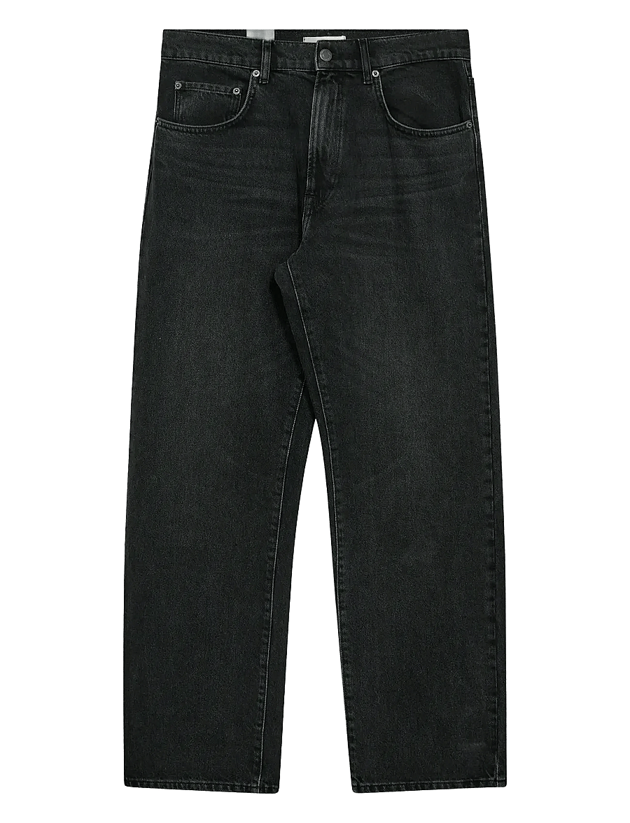 Anerkjendt - AKJONAS JEANS - 8002 DG SHADOW - loose jeans - dark grey shadow - 1