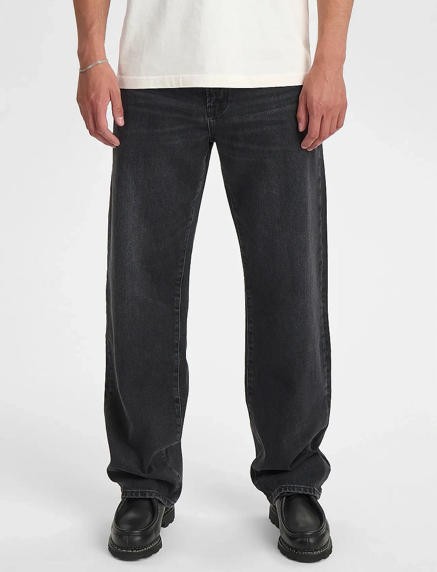 Anerkjendt - AKJONAS JEANS - 8002 DG SHADOW - loose jeans - dark grey shadow - 0