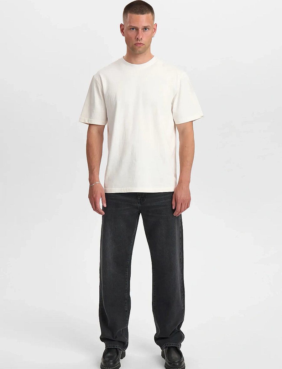 Anerkjendt - AKJONAS JEANS - 8002 DG SHADOW - loose jeans - dark grey shadow - 3