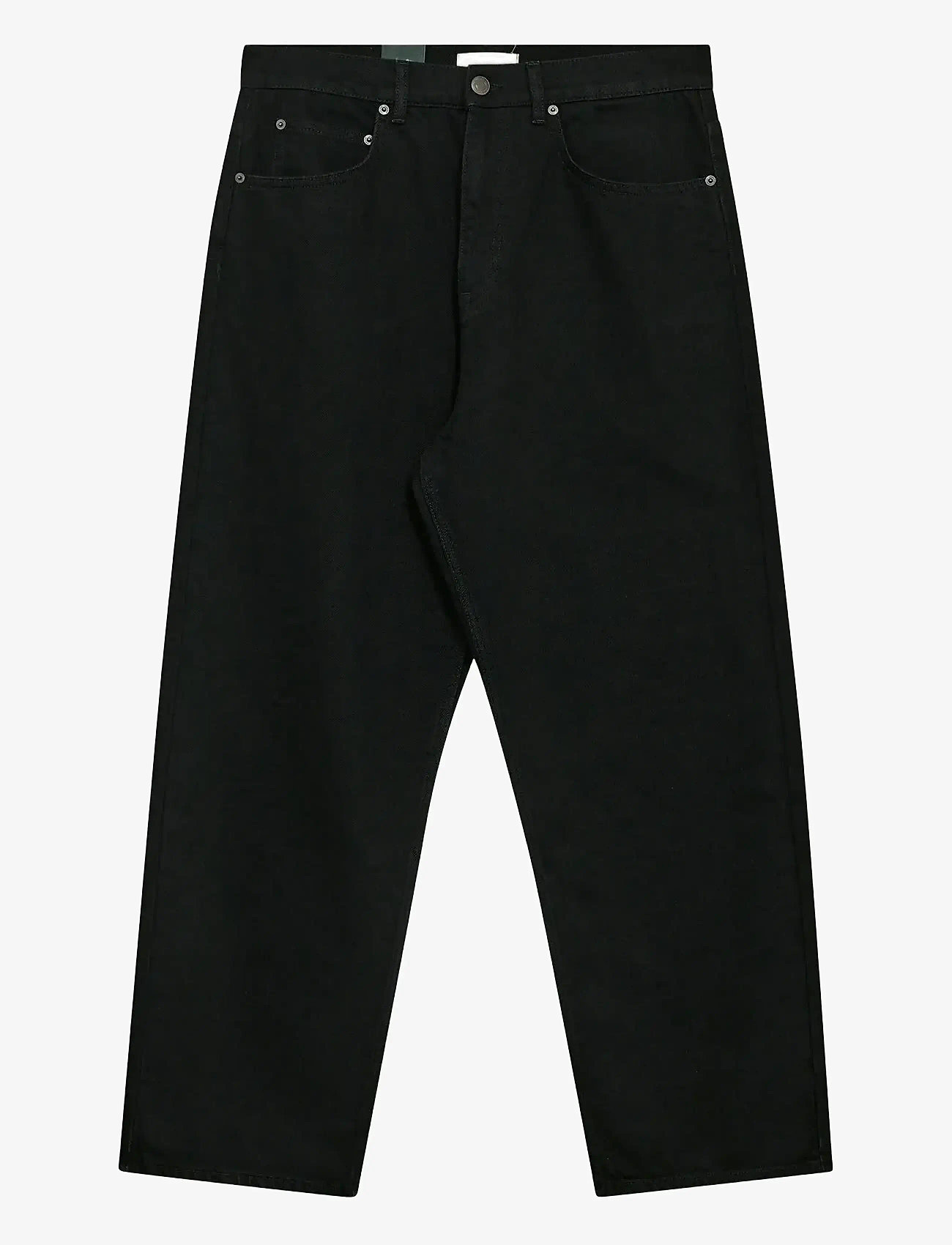 Anerkjendt - AKJONAS JEANS - 8001 TRUE BLACK - alt laienevad teksad - true black - 1