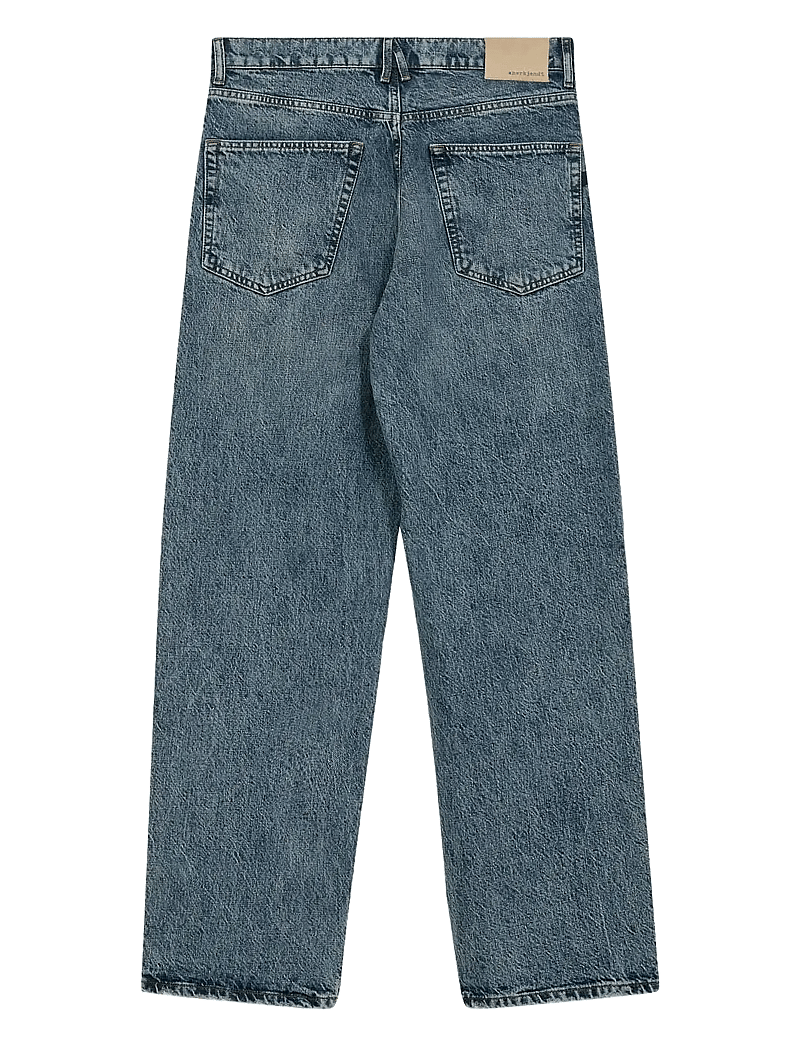 Anerkjendt - AKJONAS JEANS - 8006 MB MARBLE - loose jeans - medium blue marble - 2