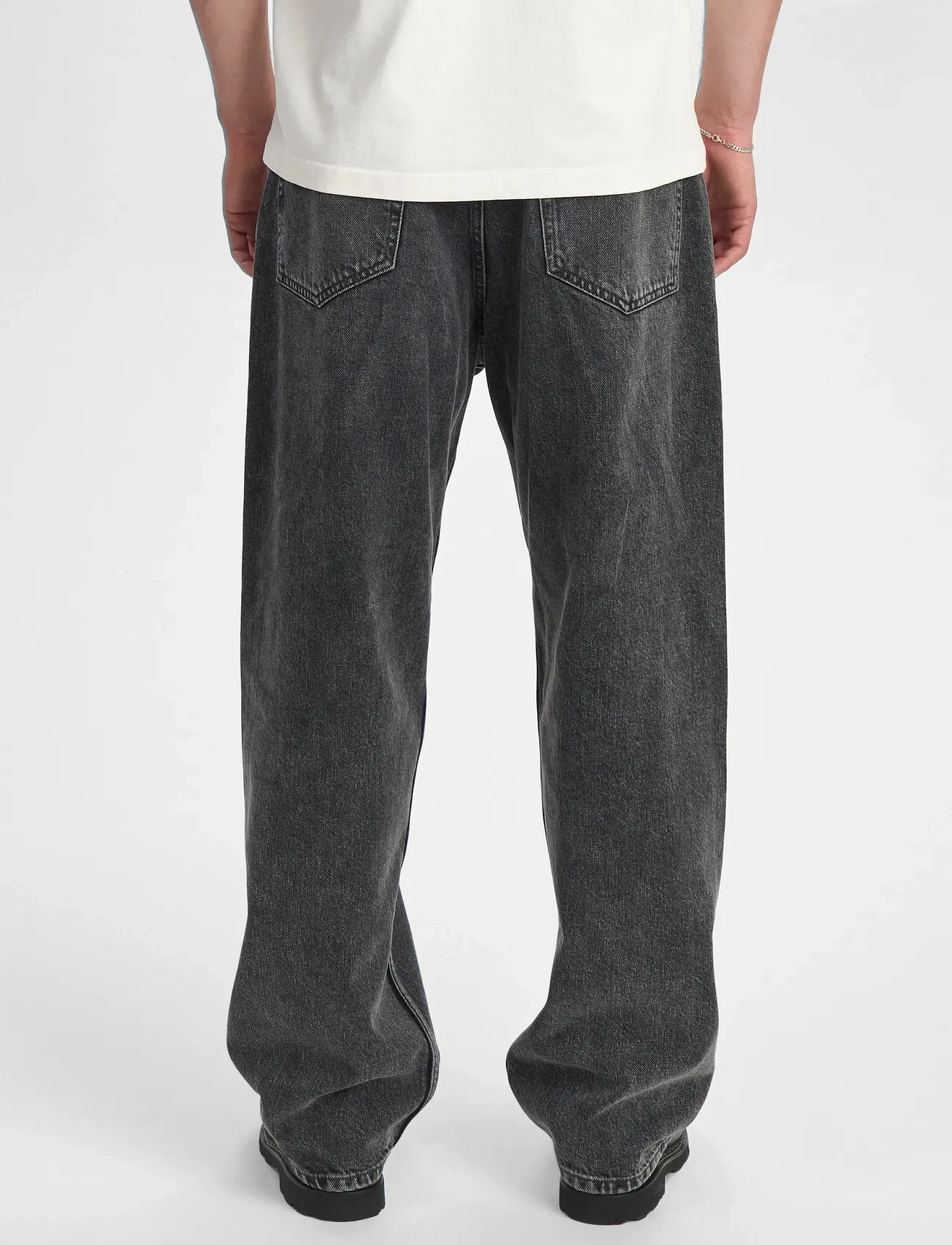 Anerkjendt - AKJAKOB JEANS - 8003 LIGHT GREY ASH - loose jeans - light grey ash - 4