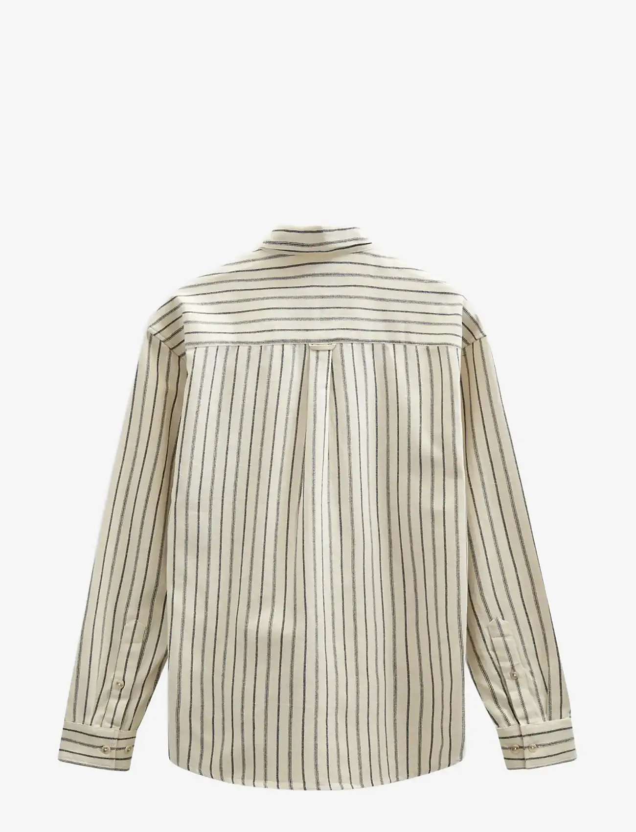Anerkjendt - AKLASSE STRIPE L/S SHIRT - randiga skjortor - tofu - 1