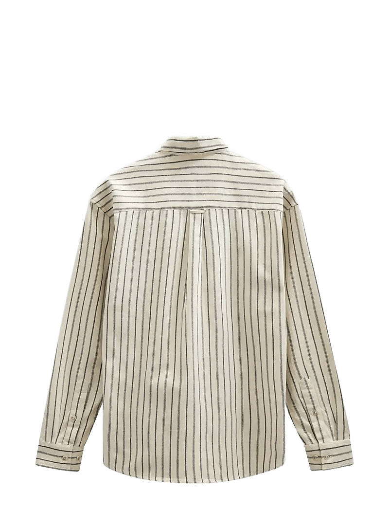 Anerkjendt - AKLASSE STRIPE L/S SHIRT - randiga skjortor - tofu - 1