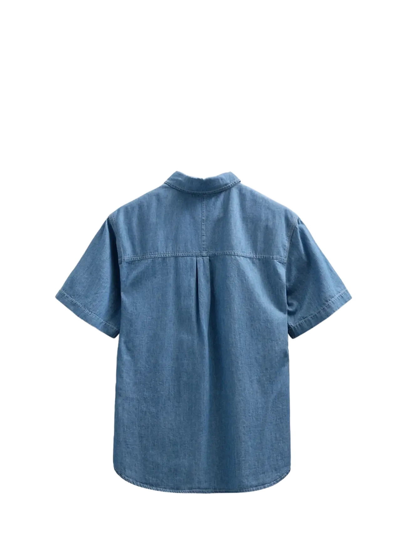 Anerkjendt - AKTHESHIRT CHAMBRAY SS SHIRT - denimskjorter - medium blue denim - 2
