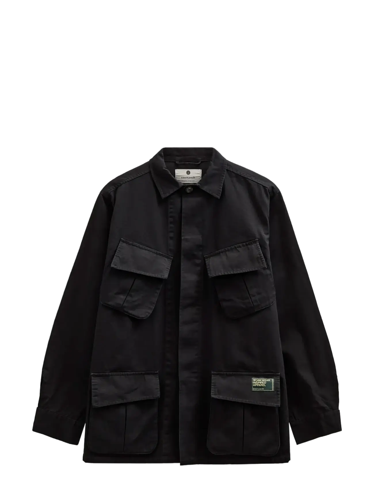 Anerkjendt Akotto 4 Pocket Ribstop Jacket, S, Jackets, Schwarz - Bomber Männerswear