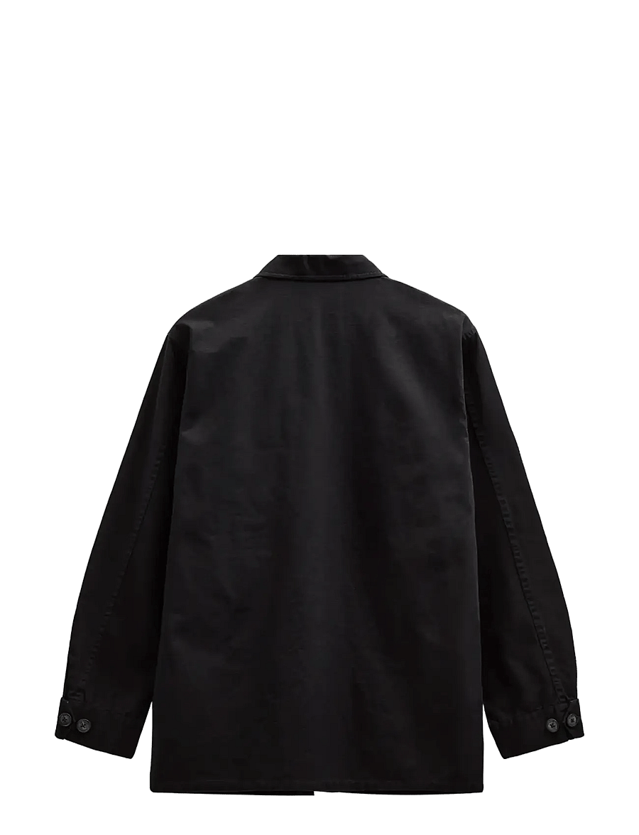 Anerkjendt - AKOTTO 4 POCKET RIBSTOP JACKET - unlined denim jackets - caviar - 1