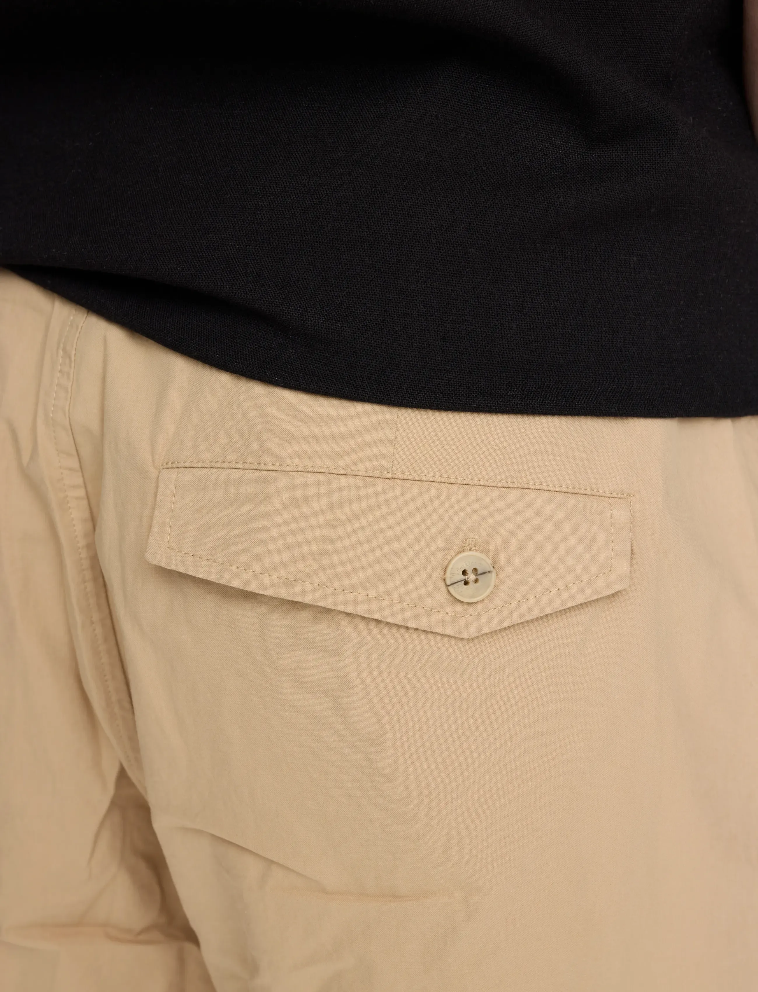 Anerkjendt Akjan Cotton Poplin Shorts, XXL, Beige - Casual Männerswear