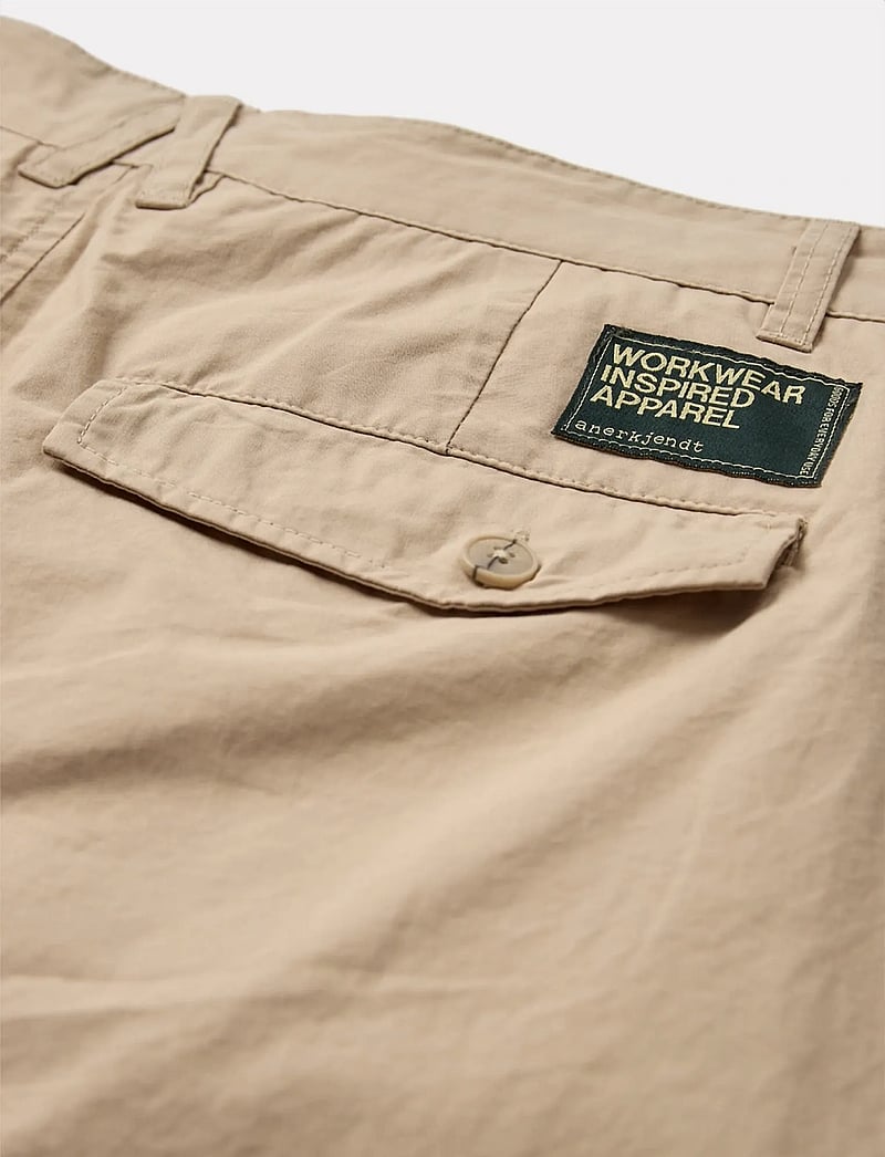 Anerkjendt - AKJAN COTTON POPLIN SHORTS - casual shorts - incense - 2