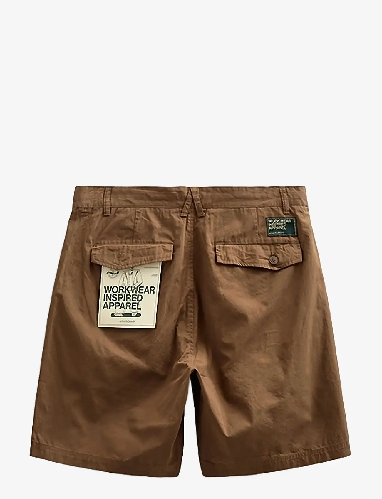 Anerkjendt - AKJAN COTTON POPLIN SHORTS - casual shorts - teak - 1