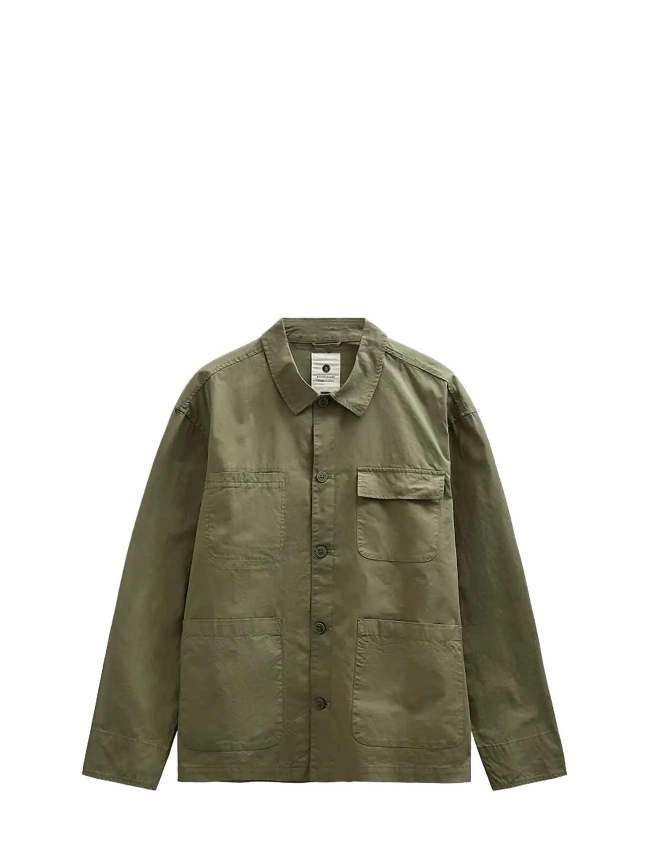 Anerkjendt AKODIN COTTON POPLIN OVERSHIRT - Overshirts - LODEN GREEN / green