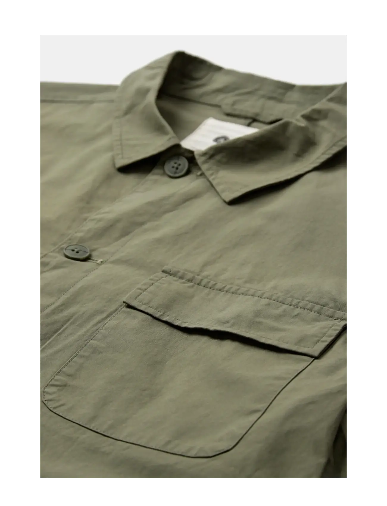 Anerkjendt - AKODIN COTTON POPLIN OVERSHIRT - loden green - 1