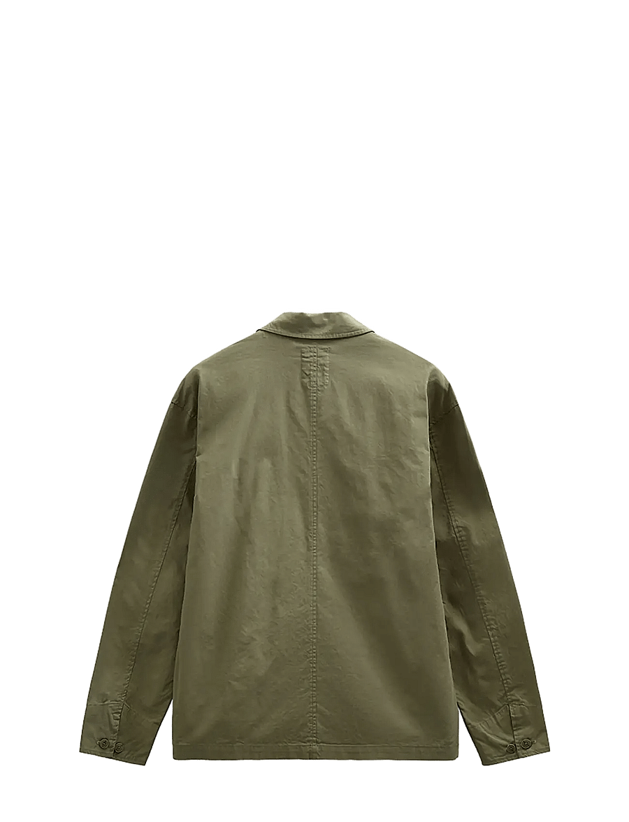 Anerkjendt - AKODIN COTTON POPLIN OVERSHIRT - loden green - 2