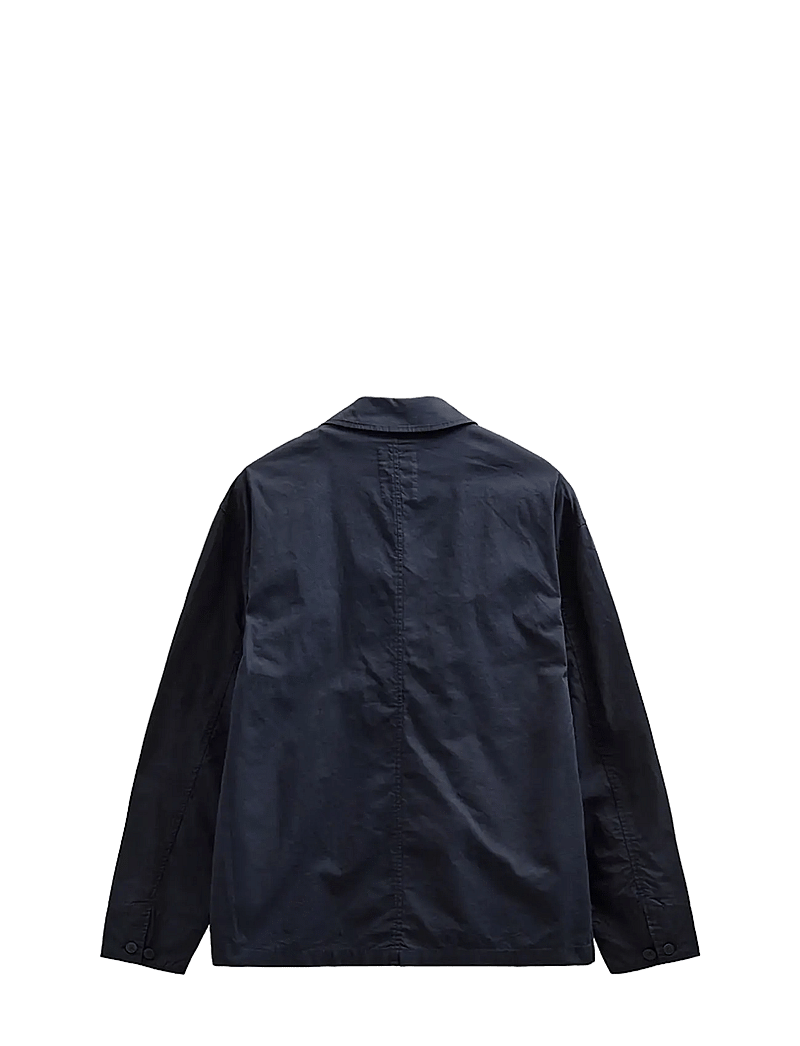 Anerkjendt - AKODIN COTTON POPLIN OVERSHIRT - overshirts - sky captain - 1
