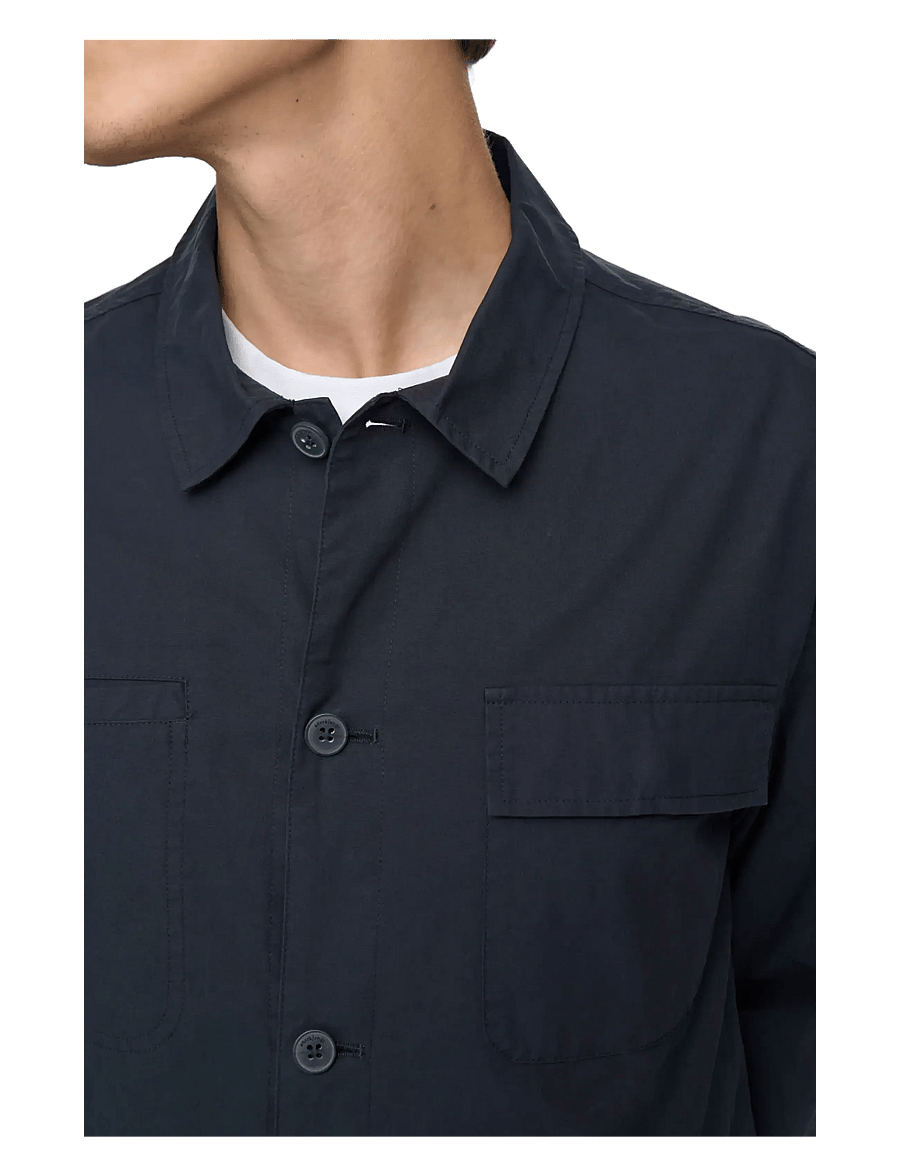 Anerkjendt - AKODIN COTTON POPLIN OVERSHIRT - sky captain - 2