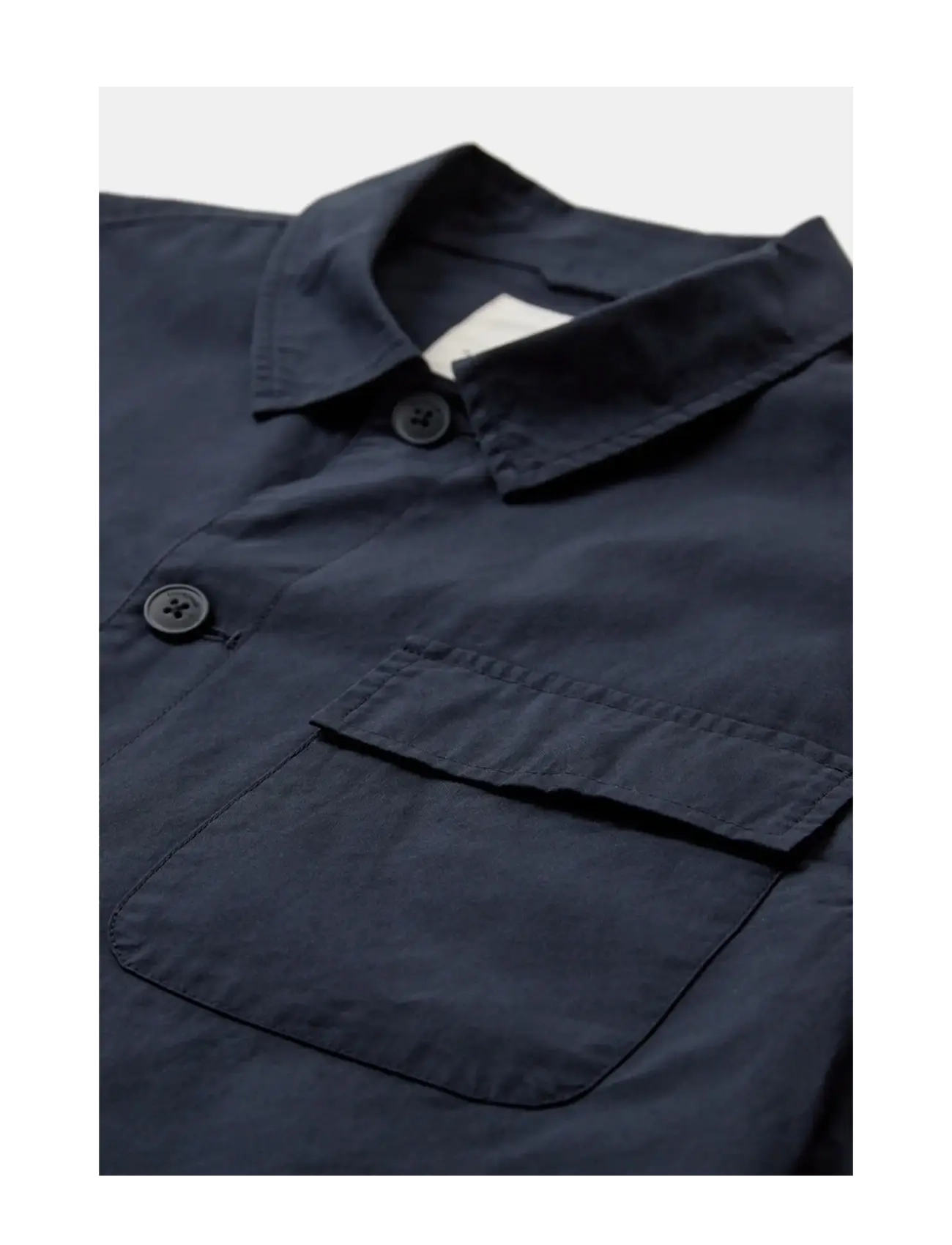 Anerkjendt - AKODIN COTTON POPLIN OVERSHIRT - sky captain - 3
