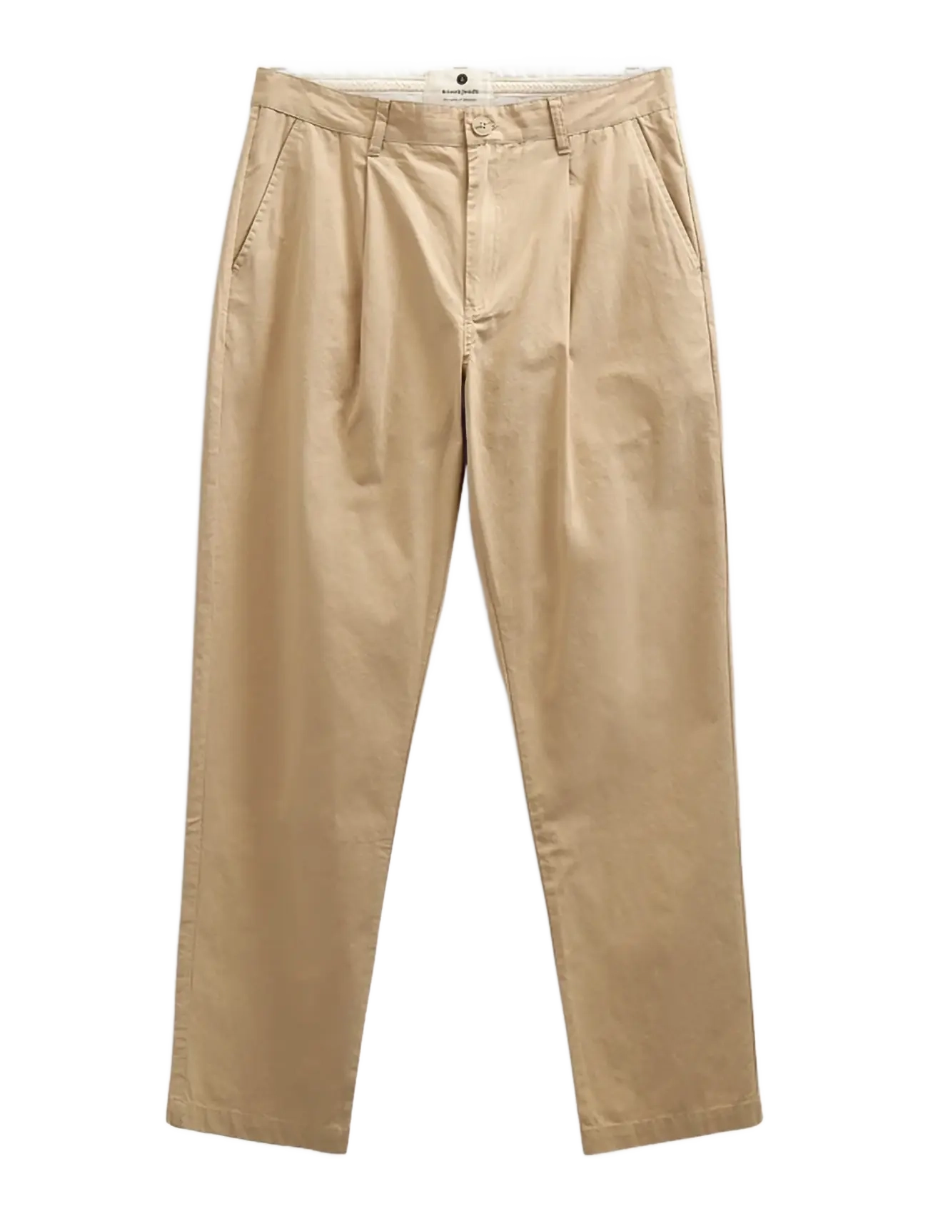 Anerkjendt AKJAN COTTON POPLIN PANTS - Tøj - INCENSE / beige