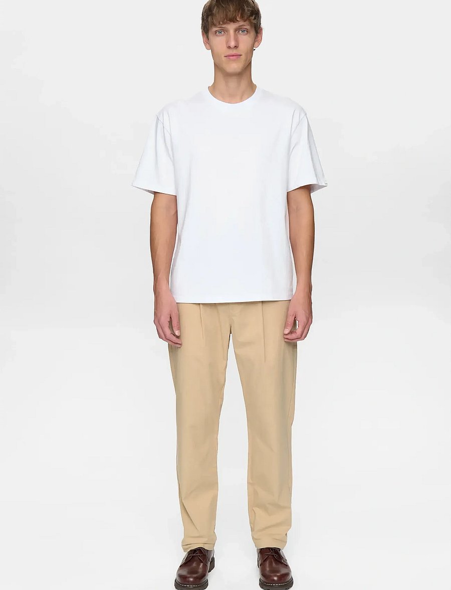 Anerkjendt - AKJAN COTTON POPLIN PANTS - casual - incense - 4
