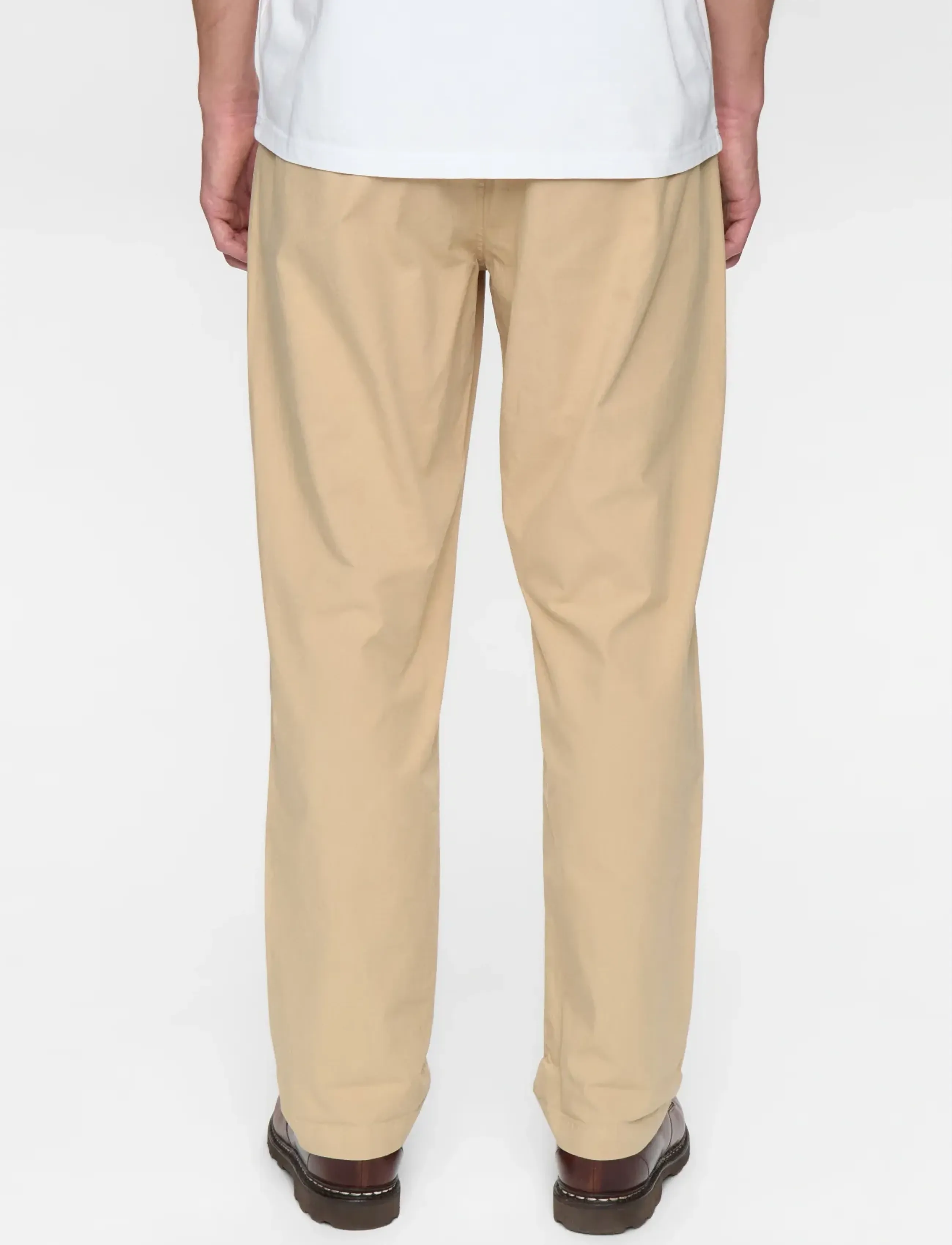 Anerkjendt - AKJAN COTTON POPLIN PANTS - casual trousers - incense - 5