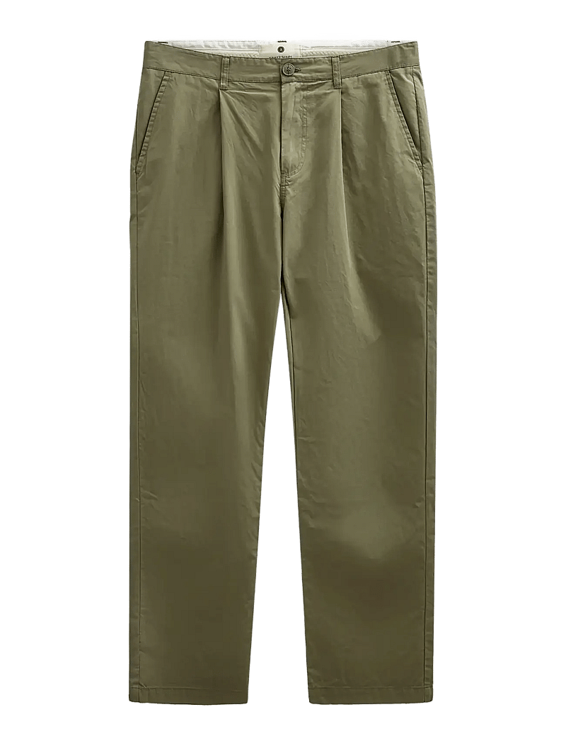 Anerkjendt - AKJAN COTTON POPLIN PANTS - casual bukser - loden green - 0