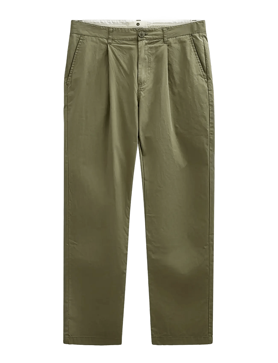 Anerkjendt - AKJAN COTTON POPLIN PANTS - casual - loden green - 0