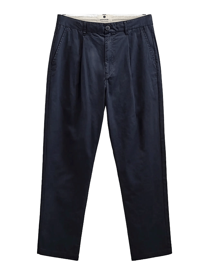 Anerkjendt - AKJAN COTTON POPLIN PANTS - casual trousers - sky captain - 0