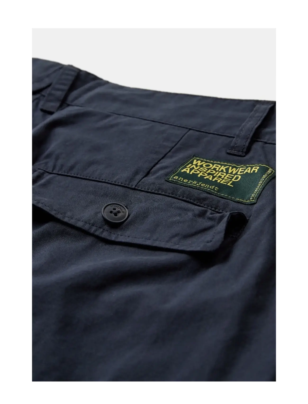 Anerkjendt - AKJAN COTTON POPLIN PANTS - casual bukser - sky captain - 1