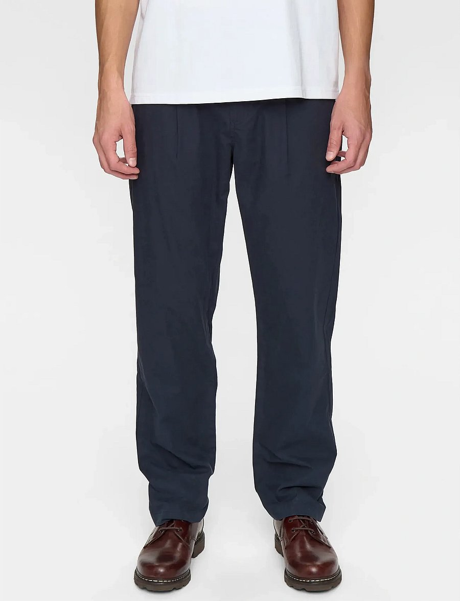 Anerkjendt - AKJAN COTTON POPLIN PANTS - casual - sky captain - 4