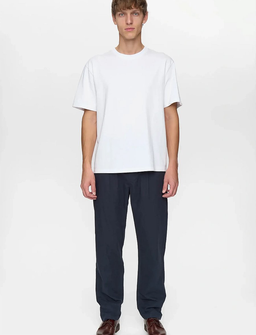 Anerkjendt - AKJAN COTTON POPLIN PANTS - casual - sky captain - 5