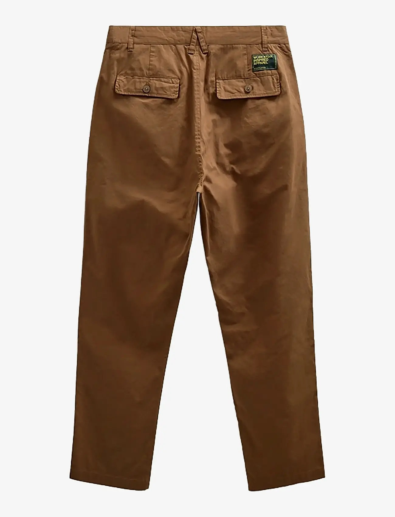 Anerkjendt - AKJAN COTTON POPLIN PANTS - casual trousers - teak - 1