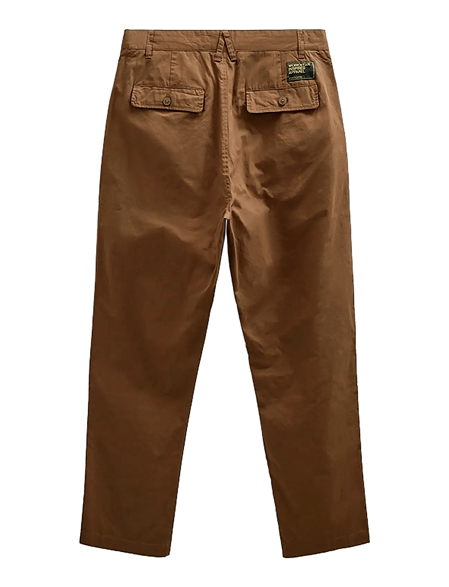 Anerkjendt - AKJAN COTTON POPLIN PANTS - casual - teak - 1