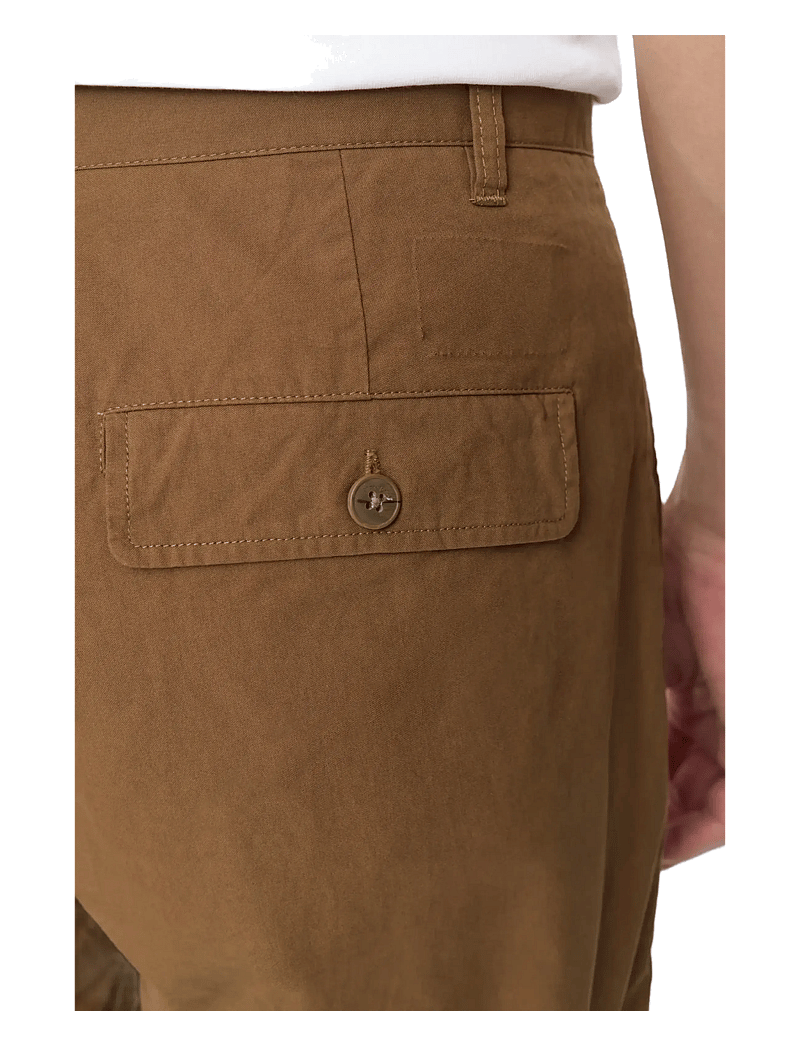 Anerkjendt - AKJAN COTTON POPLIN PANTS - casual trousers - teak - 2