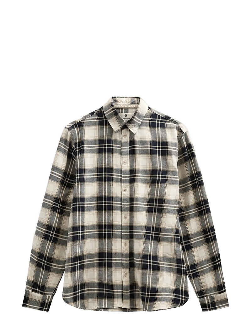 Anerkjendt - AKLEIF VISCOSE CHECK LS SHIRT - hemden mit muster - sky captain - 1