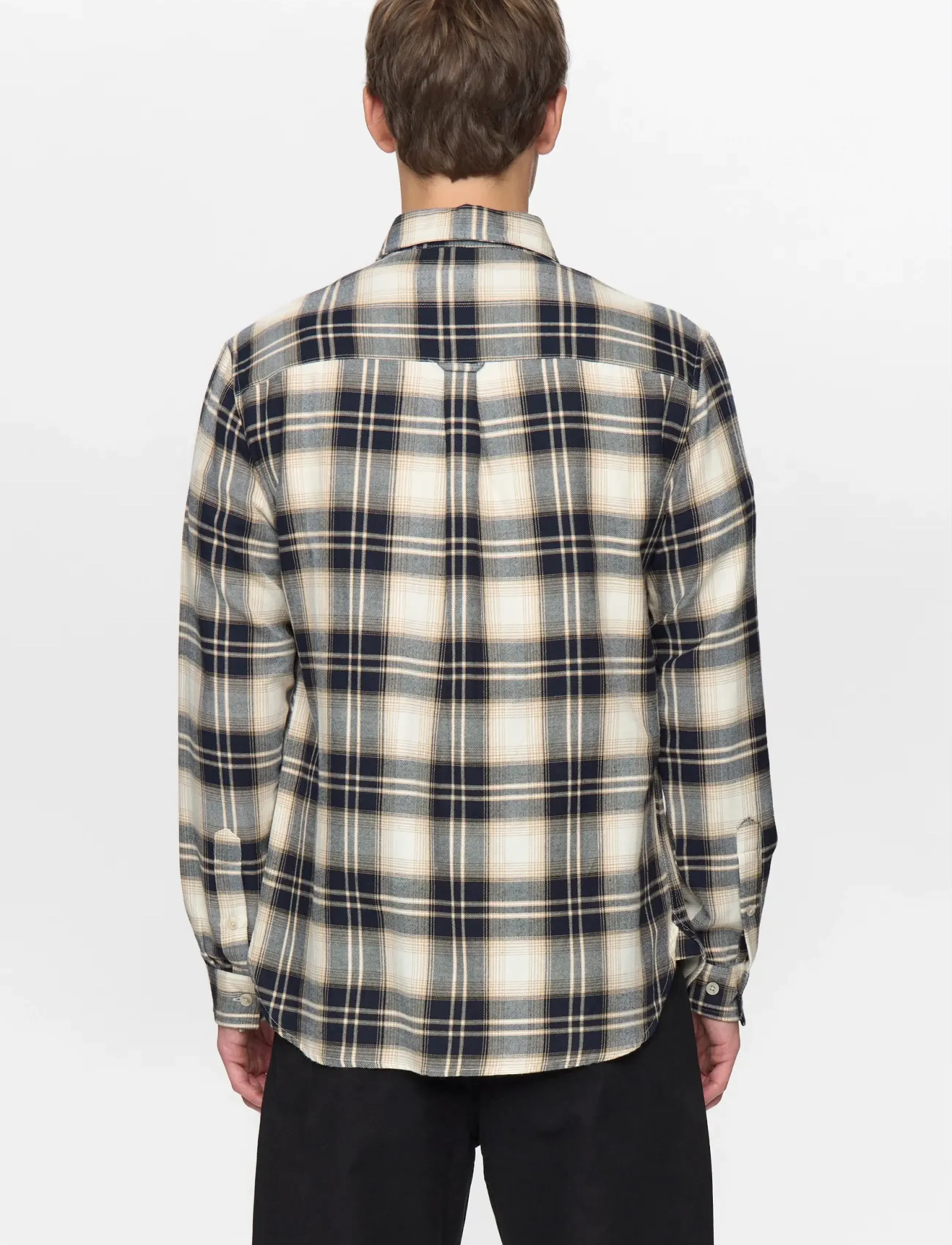 Anerkjendt - AKLEIF VISCOSE CHECK LS SHIRT - raštuoti marškiniai - sky captain - 3