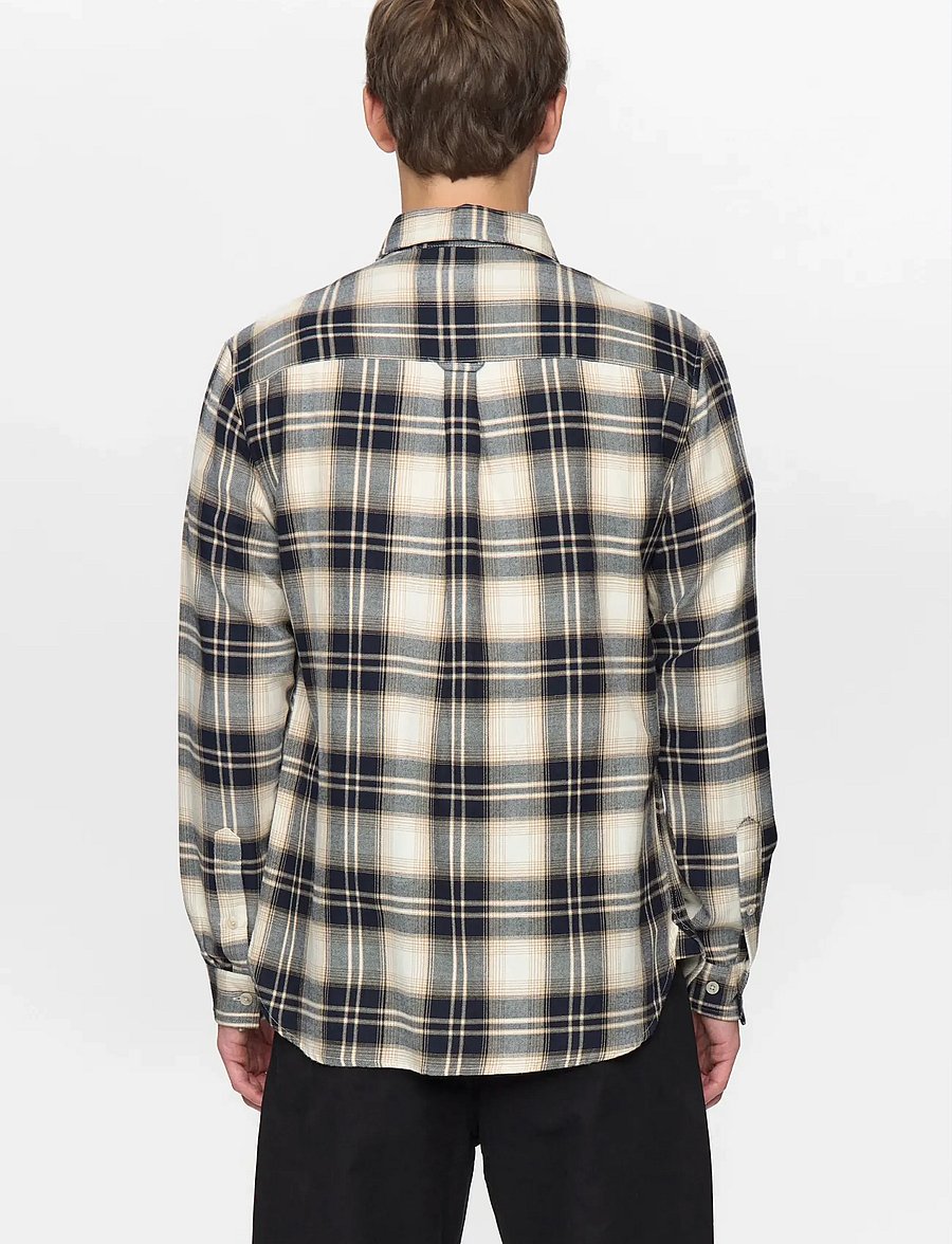 Anerkjendt - AKLEIF VISCOSE CHECK LS SHIRT - hemden mit muster - sky captain - 3