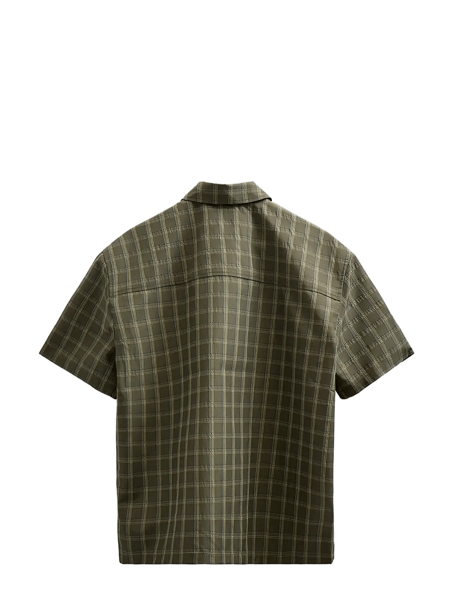 Anerkjendt - AKOTTO CHECK S/S SHIRT - ternede skjorter - forest night - 1