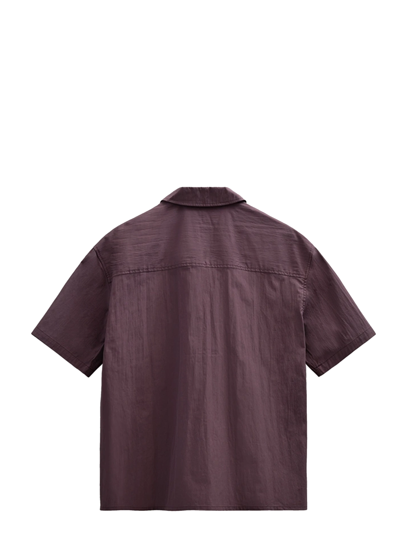 Anerkjendt - AKOTTO 2 POCKETS S/S SHIRT - kortærmede skjorter - blackberry wine - 2