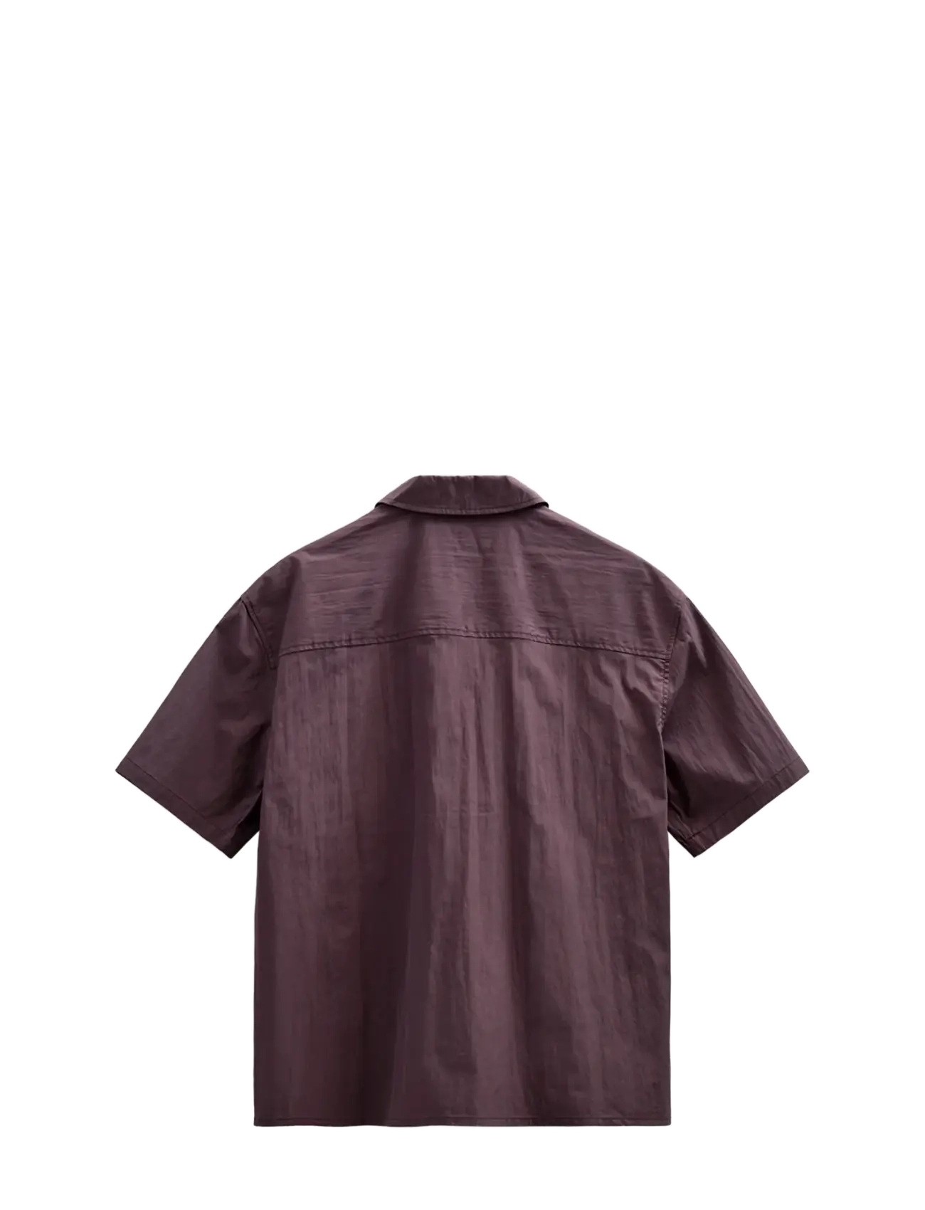 Anerkjendt - AKOTTO 2 POCKETS S/S SHIRT - kortærmede skjorter - blackberry wine - 2