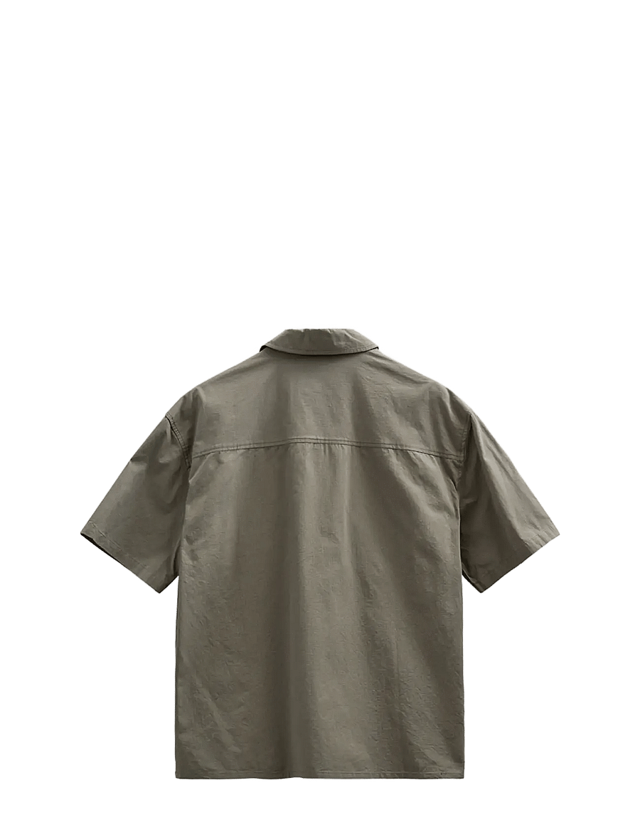 Anerkjendt - AKOTTO 2 POCKETS S/S SHIRT - kortærmede skjorter - loden green - 1