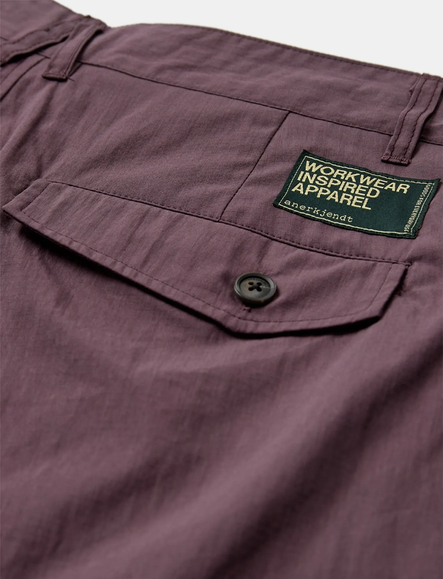 Anerkjendt - AKJAN TEC FATIQUE SHORTS - casual shorts - blackberry wine - 2