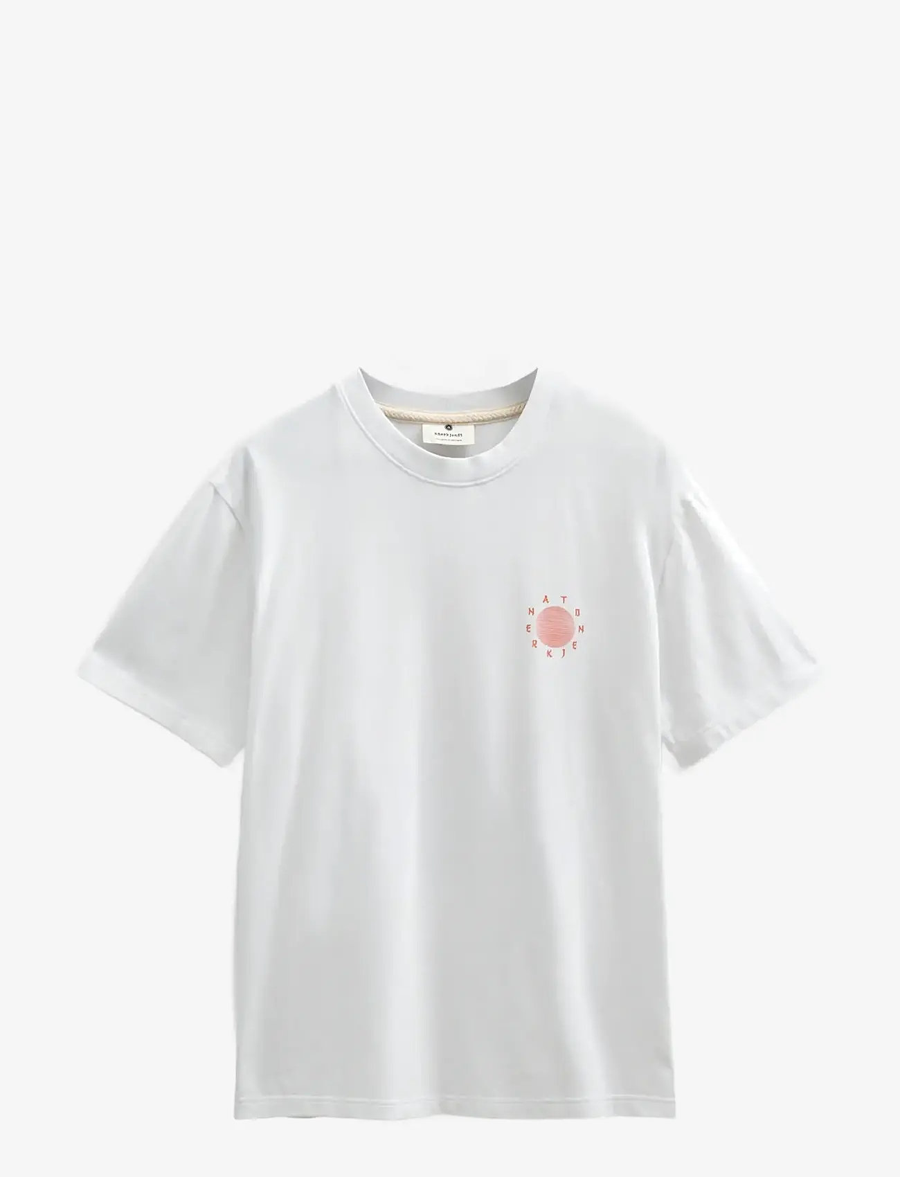 Anerkjendt - AKVILLADS SUN S/S TEE - short-sleeved t-shirts - bright white - 0