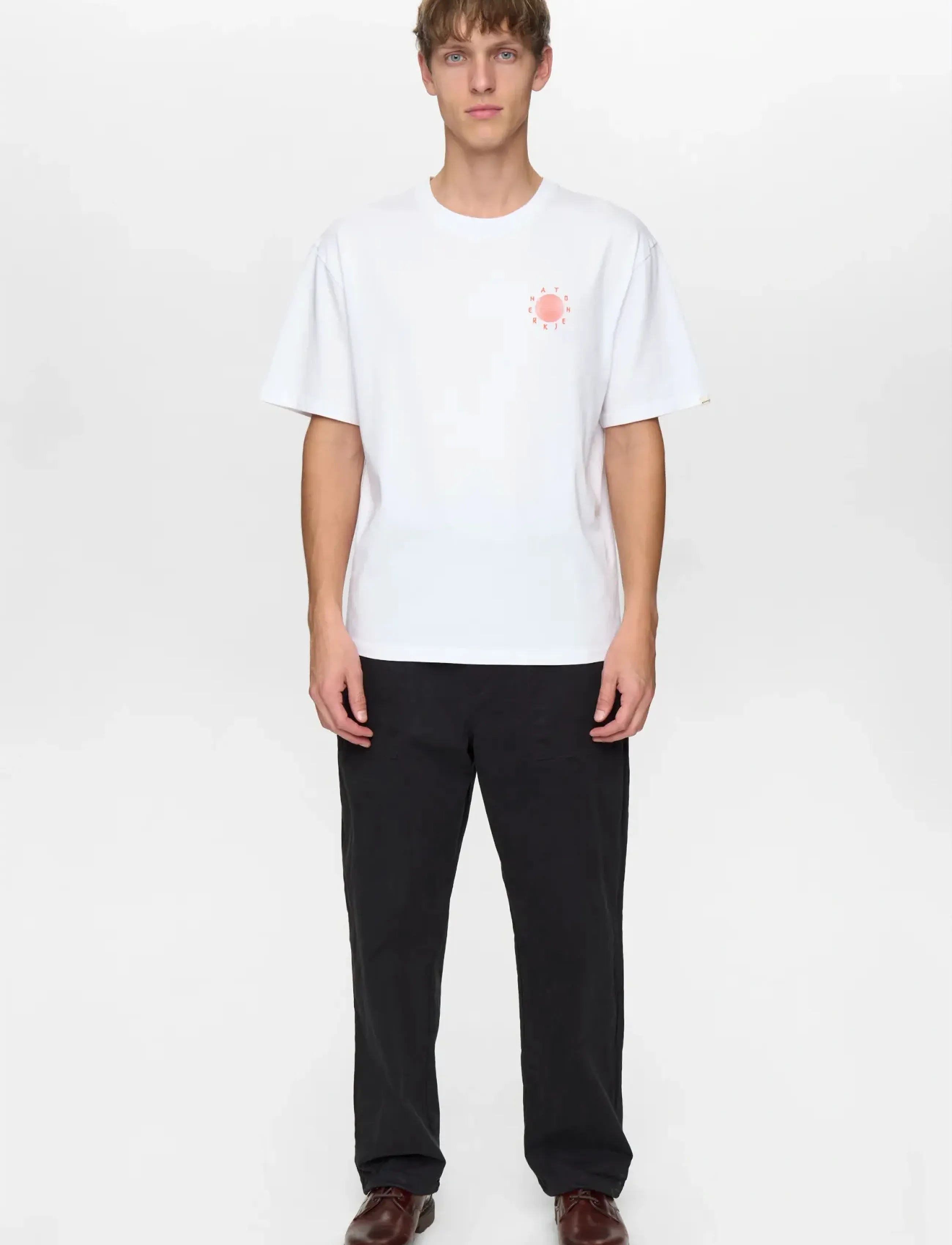 Anerkjendt - AKVILLADS SUN S/S TEE - bright white - 2