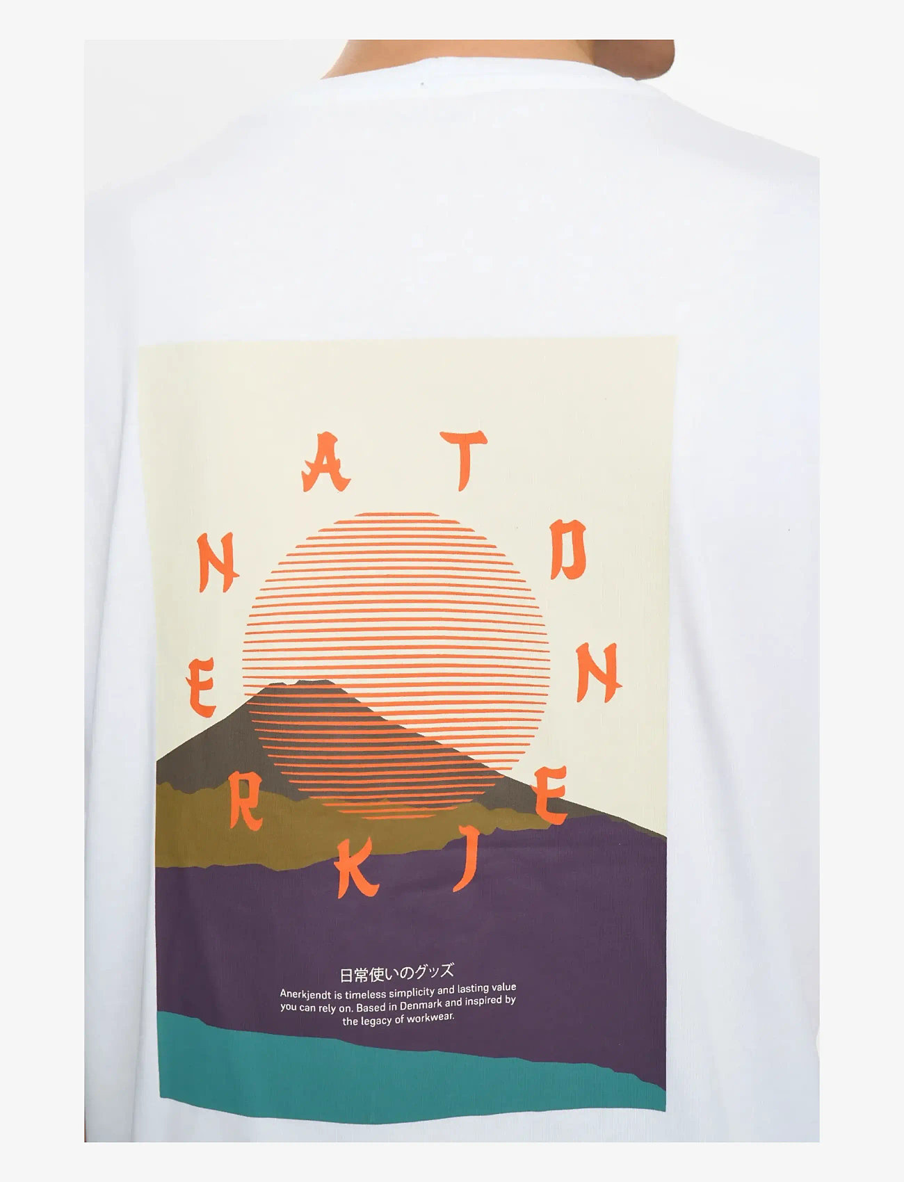 Anerkjendt - AKVILLADS SUN S/S TEE - short-sleeved t-shirts - bright white - 2