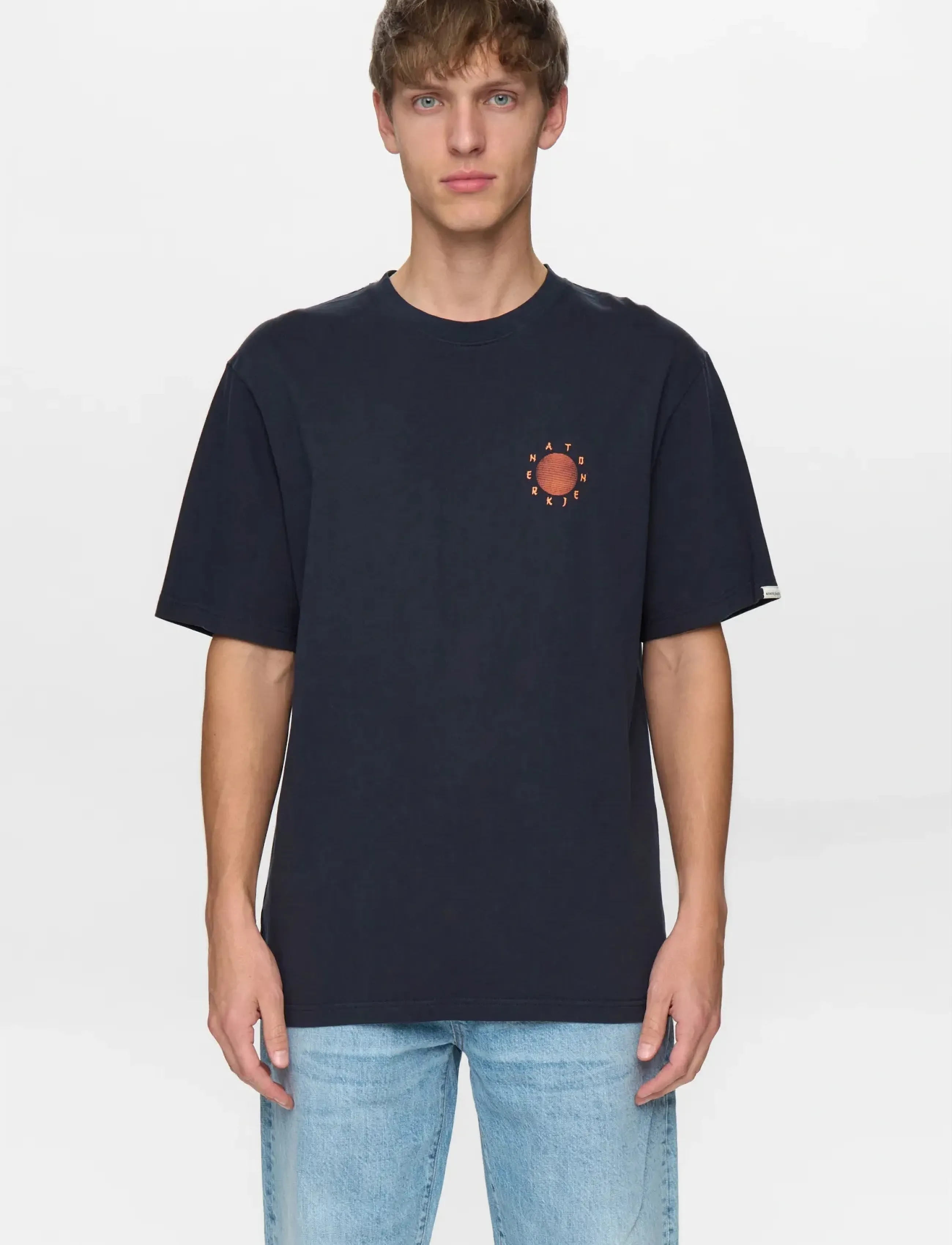 Anerkjendt - AKVILLADS SUN S/S TEE - kortærmede t-shirts - sky captain - 3