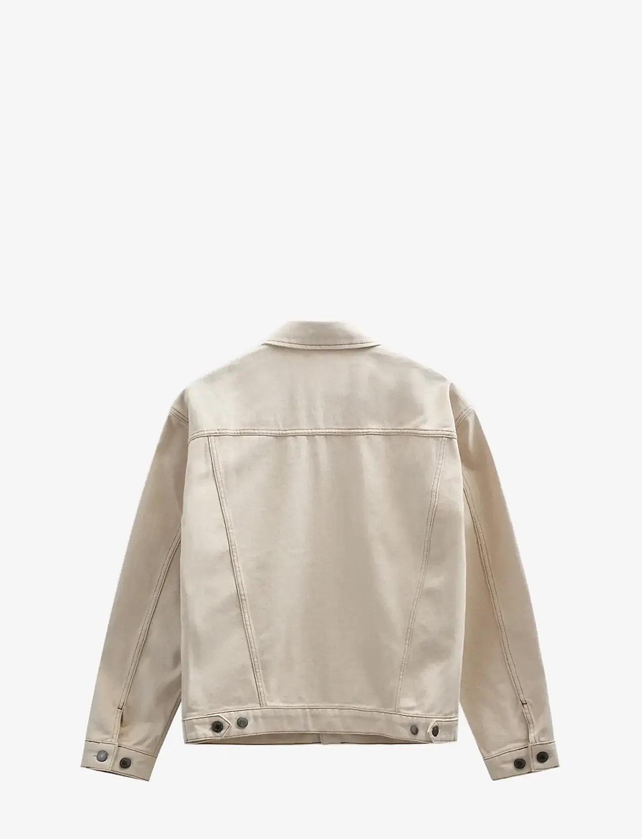 Anerkjendt - AKKARSTEN DENIM JACKET - voodrita teksajakid - ecru denim - 2