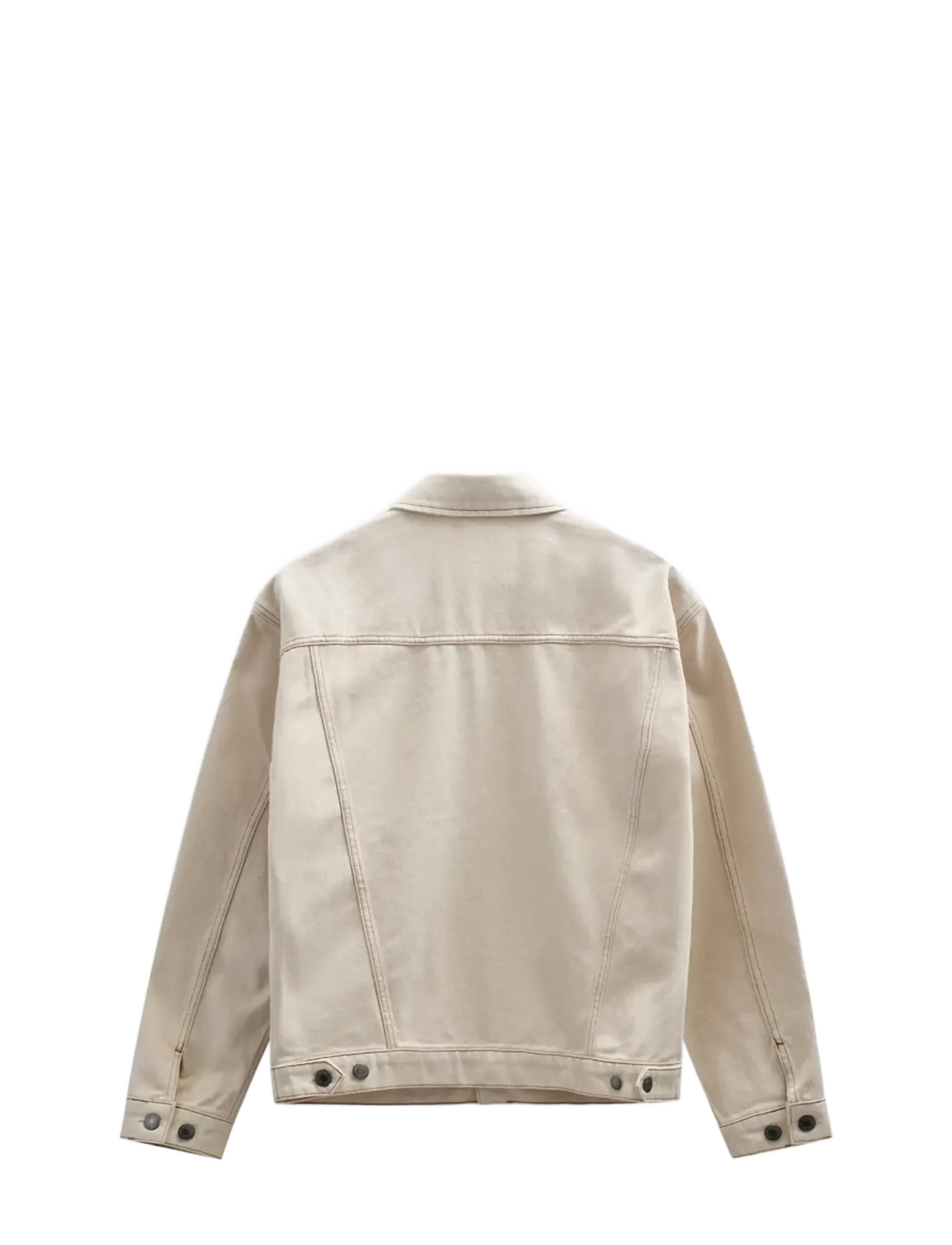 Anerkjendt - AKKARSTEN DENIM JACKET - vuorittomat farkkutakit - ecru denim - 2