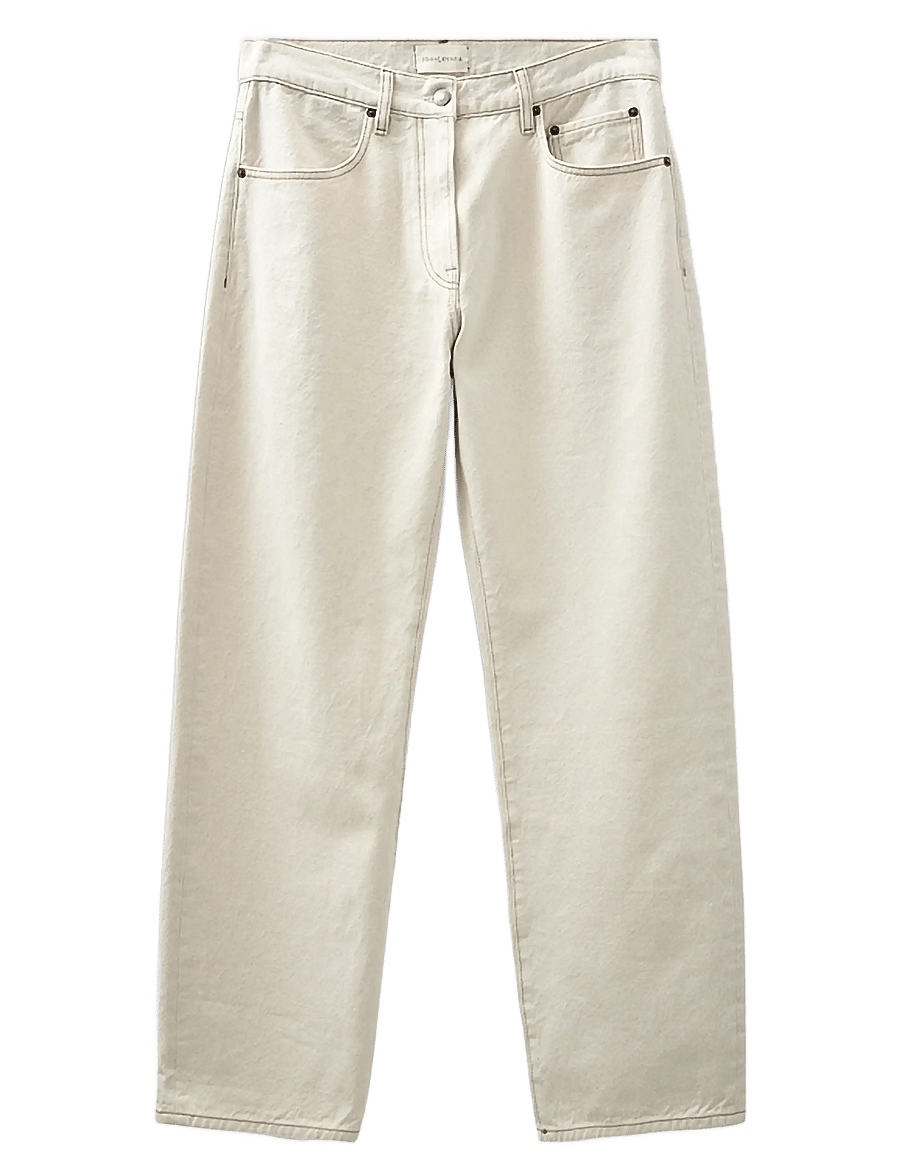 Anerkjendt - AKJONAS JEANS - 8009 ECRU - weite jeans - ecru denim - 0