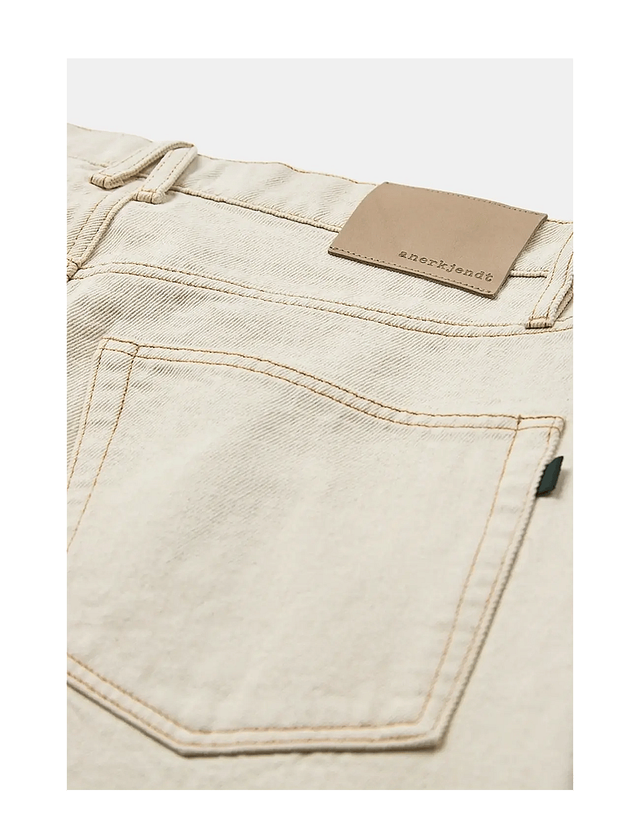 Anerkjendt - AKJONAS JEANS - 8009 ECRU - weite jeans - ecru denim - 1