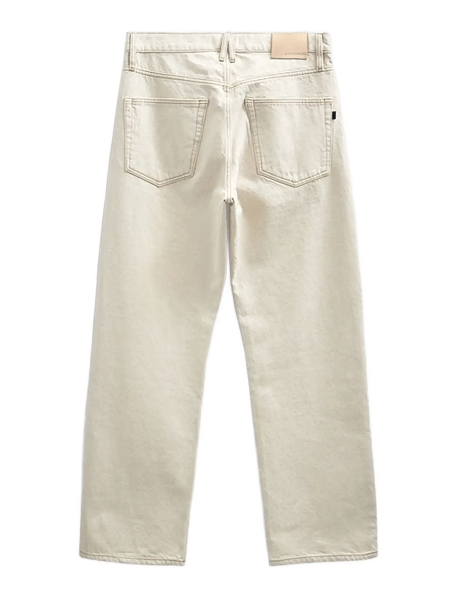 Anerkjendt - AKJONAS JEANS - 8009 ECRU - weite jeans - ecru denim - 2